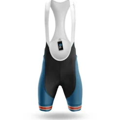 Men's Cycling Jersey with Bib Shorts Short Sleeve Mountain Bike MTB Road Bike Cycling Blue Sky Blue Khaki Graphic Bike Clothing Suit 3D Pad Breathable Quick Dry Back Pocket Polyester Spandex Sports