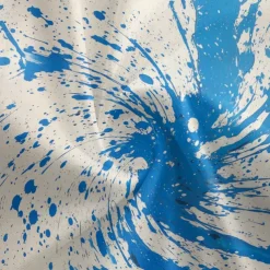 Men's Cycling Jersey with Shorts Graffiti Short Sleeve Bike Clothing Suit with 3 Rear Pockets Mountain Bike MTB Road Bike Cycling Front Zipper Sweat wicking Comfortable Breathable Sports Yellow Blue