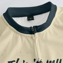 Men's Cycling Jersey with Shorts Graffiti Short Sleeve Bike Clothing Suit with 3 Rear Pockets Mountain Bike MTB Road Bike Cycling Front Zipper Sweat wicking Comfortable Breathable Sports Khaki