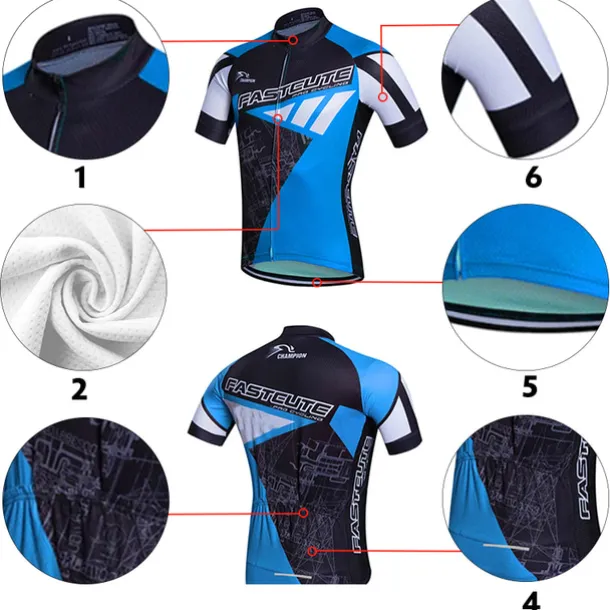 Men's Cycling Jersey with Bib Shorts Short Sleeve Mountain Bike MTB Road Bike Cycling Fall White Yellow Red Fashion Plus Size Bike Clothing Suit 3D Pad Breathable Quick Dry Back Pocket Sweat wicking