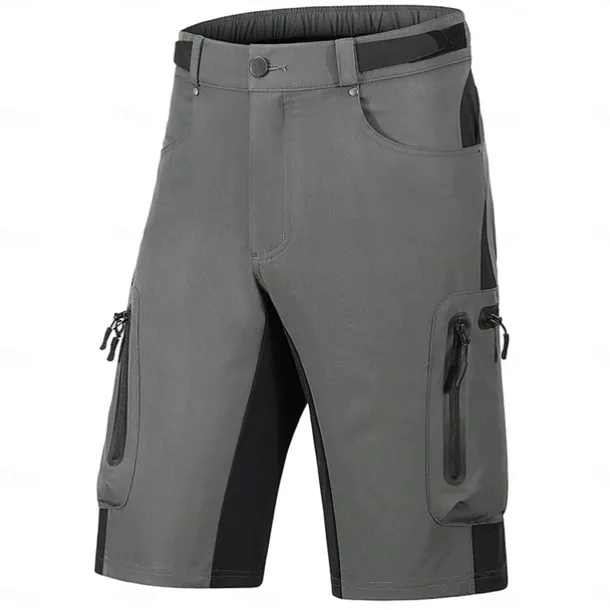 Men's Cycling MTB Shorts Bike Baggy Shorts MTB Shorts Mountain Bike MTB Road Bike Cycling Sports Patchwork 3D Pad Breathable Quick Dry Moisture Wicking Black Army Green Clothing Apparel Bike Wear