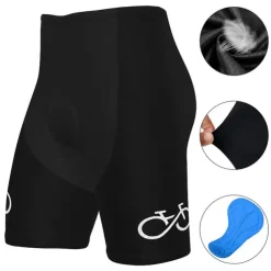 Men's Cycling Road Shorts Bike Shorts Cycling Padded Shorts Bike Shorts Padded Shorts / Chamois Mountain Bike MTB Road Bike Cycling Sports Graphic 3D Pad Cycling Breathable Quick Dry Black Yellow