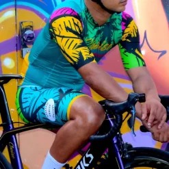 Men's Cycling Road Shorts Cycling Bib Shorts Bike Bib Shorts Bottoms Mountain Bike MTB Road Bike Cycling Sports Graphic 3D Pad Cycling Breathable Quick Dry Blue Polyester Spandex Clothing Apparel