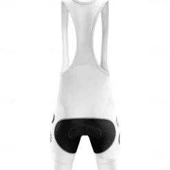 Men's Cycling Road Shorts Cycling Bib Shorts Bike Bottoms Mountain Bike MTB Road Bike Cycling Sports Graphic 3D Pad Cycling Breathable Quick Dry Black White Polyester Spandex Clothing Apparel Bike