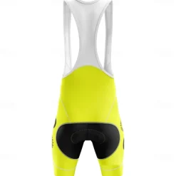 Men's Cycling Road Shorts Cycling Bib Shorts Bike Bottoms Mountain Bike MTB Road Bike Cycling Sports Graphic 3D Pad Cycling Breathable Quick Dry Black White Polyester Spandex Clothing Apparel Bike