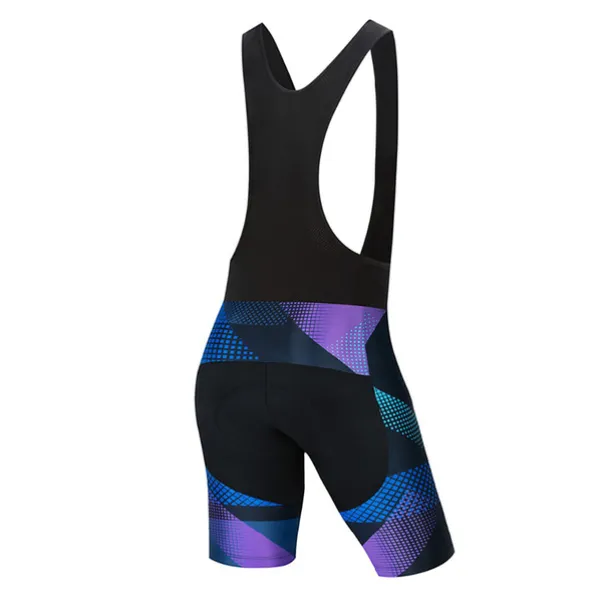 Men's Cycling Road Shorts Cycling Bib Shorts Bike Bib Shorts Mountain Bike MTB Road Bike Cycling Sports Polka Dot Plaid Checkered 3D Pad Cycling Breathable Quick Dry Black Blue Polyester Spandex