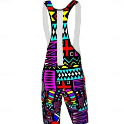 Men's Cycling Road Shorts Cycling Bib Shorts Bike Bib Shorts Bottoms Mountain Bike MTB Road Bike Cycling Sports 3D Pad Cycling Breathable Quick Dry Purple Polyester Spandex Clothing Apparel Bike Wear