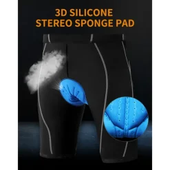 Men's Cycling Road Shorts Cycling Pants Cycling Shorts Bike Padded Shorts / Chamois Bottoms Race Fit Sports Fast Dry Breathable Lightweight Materials Sweat wicking Black Clothing Apparel Bike Wear