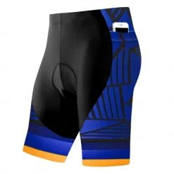 Men's Cycling Road Shorts Cycling Shorts Bike Shorts Bike Padded Shorts / Chamois Bottoms Mountain Bike MTB Road Bike Cycling Sports 3D Pad Cycling Breathable Quick Dry Yellow Red Polyester Spandex