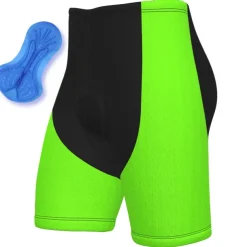 Men's Cycling Road Shorts Bike Shorts Cycling Padded Shorts Bike Shorts Pants Mountain Bike MTB Road Bike Cycling Sports Patchwork Fluorescent 3D Pad Cycling Breathable Quick Dry Yellow Red Polyester