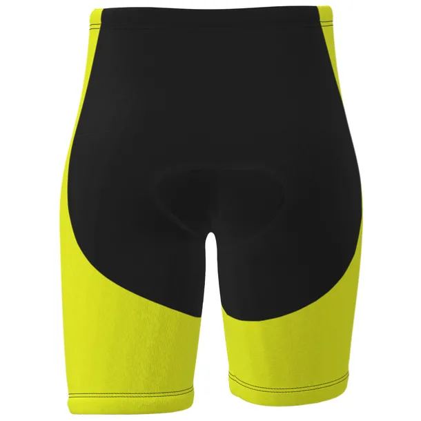 Men's Cycling Road Shorts Bike Shorts Cycling Padded Shorts Bike Shorts Pants Mountain Bike MTB Road Bike Cycling Sports Patchwork Fluorescent 3D Pad Cycling Breathable Quick Dry Yellow Red Polyester