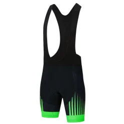 Men's Cycling Road Shorts Cycling Bib Shorts 3D Padded Shorts Bike Bib Shorts Mountain Bike MTB Road Bike Cycling Sports Stripes 3D Pad Cycling Breathable Quick Dry White Yellow Polyester Spandex