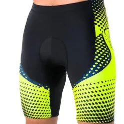 Men's Cycling Shorts Bike Shorts Bike Padded Shorts / Chamois Bottoms Mountain Bike MTB Road Bike Cycling Sports Polka Dot 3D Pad Cycling Breathable Quick Dry Yellow Red Polyester Spandex Clothing