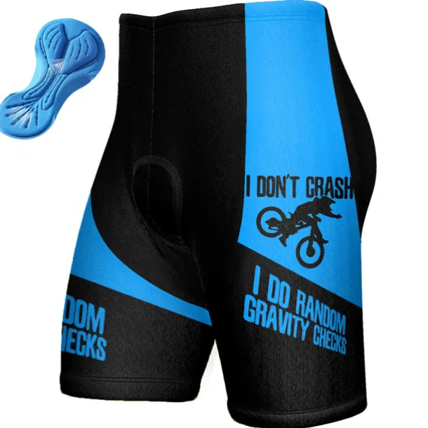 Men's Cycling Shorts Bike Padded Shorts / Chamois Bottoms Mountain Bike MTB Road Bike Cycling Sports Graphic 3D Pad Breathable Quick Dry Moisture Wicking Yellow Red Polyester Spandex Clothing Apparel