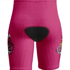 Men's Cycling Shorts Bike Shorts Graphic Bike Shorts with 3 Rear Pockets Quick Dry High Elasticity Comfortable Breathable Sports Yellow Pink Red Clothing Apparel