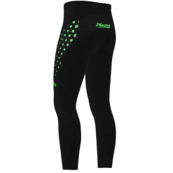 Men's Cycling Tights Bike Pants Tights Mountain Bike MTB Road Bike Cycling Sports Polka Dot Gradient Patchwork Thermal Warm 3D Pad Warm Breathable Black Yellow Polyester Clothing Apparel Bike Wear