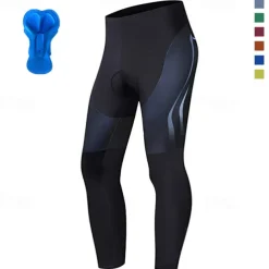 Men's Cycling Tights Bike Bottoms Mountain Bike MTB Road Bike Cycling Sports Graphic 3D Pad Cycling Breathable Quick Dry Black Yellow Polyester Spandex Clothing Apparel Bike Wear