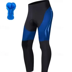 Men's Cycling Tights Bike Bottoms Mountain Bike MTB Road Bike Cycling Sports Graphic 3D Pad Cycling Breathable Quick Dry Black Yellow Polyester Spandex Clothing Apparel Bike Wear