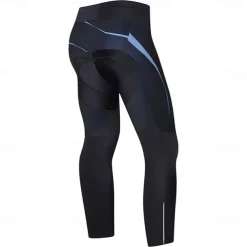 Men's Cycling Tights Bike Bottoms Mountain Bike MTB Road Bike Cycling Sports Graphic 3D Pad Cycling Breathable Quick Dry Black Yellow Polyester Spandex Clothing Apparel Bike Wear