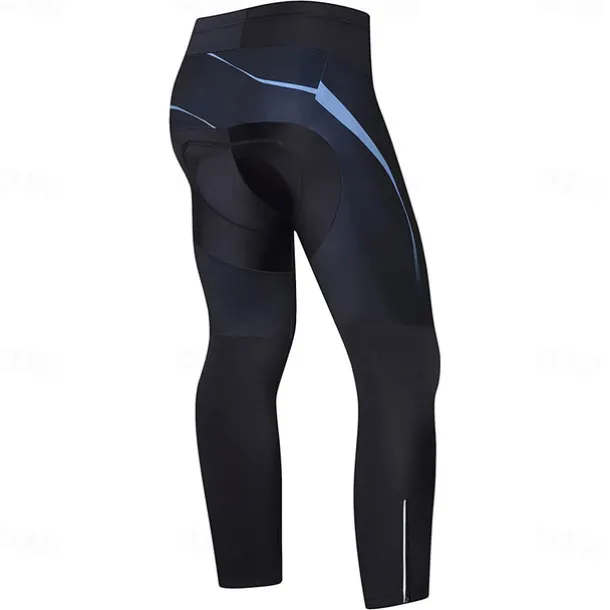 Men's Cycling Tights Bike Bottoms Mountain Bike MTB Road Bike Cycling Sports Graphic 3D Pad Cycling Breathable Quick Dry Black Yellow Polyester Spandex Clothing Apparel Bike Wear