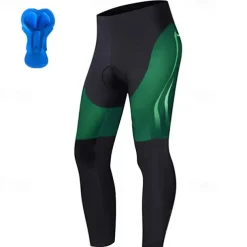 Men's Cycling Tights Bike Bottoms Mountain Bike MTB Road Bike Cycling Sports Graphic 3D Pad Cycling Breathable Quick Dry Black Yellow Polyester Spandex Clothing Apparel Bike Wear