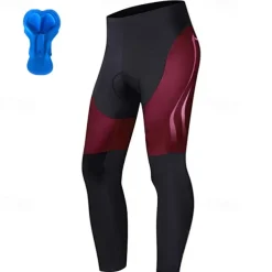 Men's Cycling Tights Bike Bottoms Mountain Bike MTB Road Bike Cycling Sports Graphic 3D Pad Cycling Breathable Quick Dry Black Yellow Polyester Spandex Clothing Apparel Bike Wear