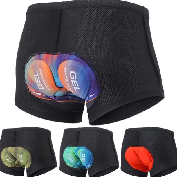 Men's Cycling Underwear 3D Padded Shorts Bike Padded Shorts / Chamois Bottoms Mountain Bike MTB Road Bike Cycling Sports 3D Pad Breathable Quick Dry Lightweight Colorful Blue Clothing Apparel Bike