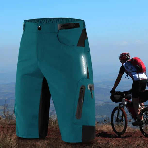 Men's Cycling Underwear Shorts Cycling MTB Shorts Bike Shorts Bike Padded Shorts / Chamois Bottoms Form Fit Mountain Bike MTB Road Bike Cycling Sports Waterproof 3D Pad Quick Dry Reflective Strips