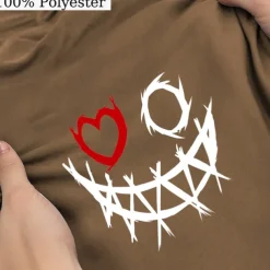 Men's 3D Print Smile Face Shorts Summer Shorts Casual Shorts Mid Waist Fashion Streetwear Designer Casual Daily Holiday Pocket Drawstring Elastic Waist Designer Clothing Apparel