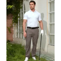 Men's dark brown Black Leather Vintage Fashion