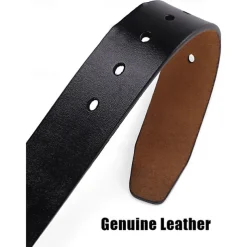 Men's dark brown Black Leather Vintage Fashion