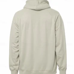 Men's Deer Hoodies Sweatshirt Fashion Cool Long Sleeve Crew Neck Party Holiday Streetwear White Drawstring Fall Winter Designer