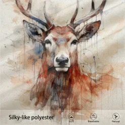 Men's Deer Sweatshirts Sweatshirt Long Sleeve Sweatshirt Crew Neck Fashion Daily 3D Printing Vacation Sports Outdoor Streetwear Crewneck Winter Spring & Fall