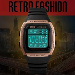 Men's Digital Waterproof Sport Watches Man Army Military Quartz Watch Male WristWatch