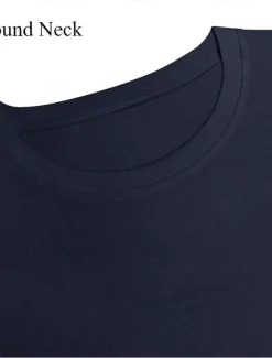 Men's Don't Mess With Old Bikers We Don't Just Look Crazy T Shirt Rude Style Cotton Short Sleeves Graphic Shirt Black White Navy Blue Comfortable Tee Street Fashion Designer Clothing