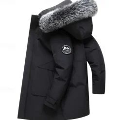 Men's Down Jacket Padded Sports Outdoor Winter Polyester Thermal Warm Windproof Breathable Wearproof Regular Fit Blue-Green green grey Black Vest