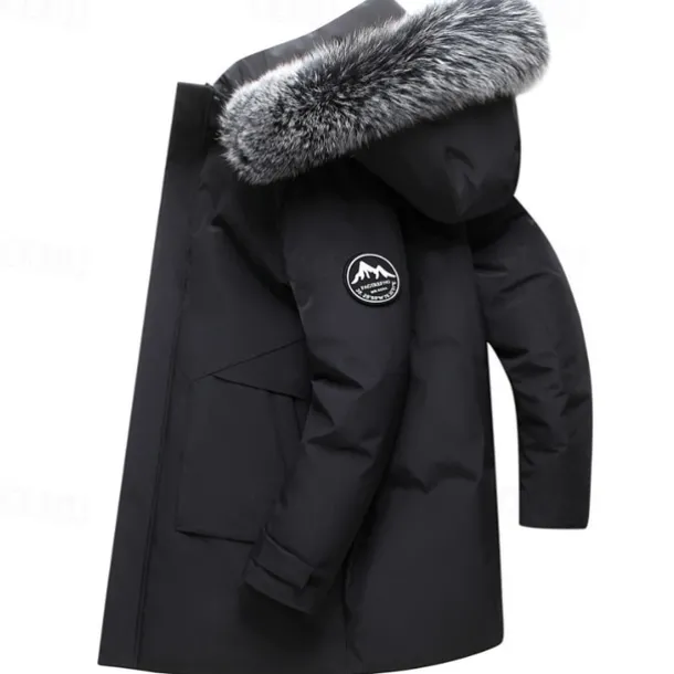 Men's Down Jacket Padded Sports Outdoor Winter Polyester Thermal Warm Windproof Breathable Wearproof Regular Fit Blue-Green green grey Black Vest