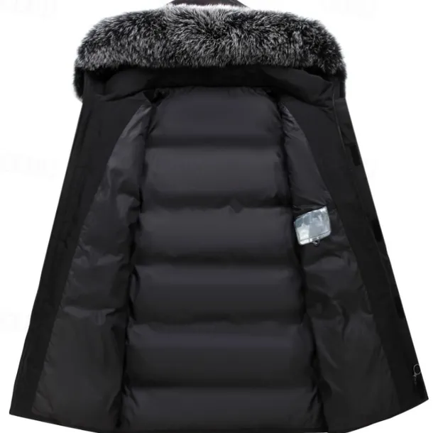 Men's Down Jacket Padded Sports Outdoor Winter Polyester Thermal Warm Windproof Breathable Wearproof Regular Fit Blue-Green green grey Black Vest