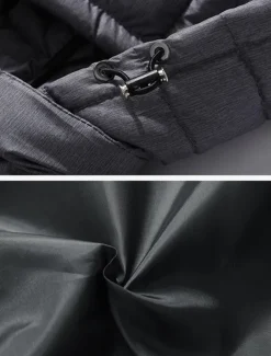 Men's Down Vest Puffer Vest Vest Gilet Daily Date Vacation Fashion Casual Fall & Winter Pocket Polyester Warm Comfortable Plain Zipper Standing Collar Regular Fit Black Red Blue Vest