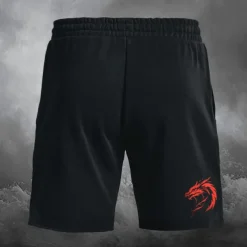 Men's Dragon Skeleton Sweat Pants Swim Shorts Board Shorts Mid Waist Vintage Designer Punk & Gothic Casual Holiday Club Designer Clothing Apparel