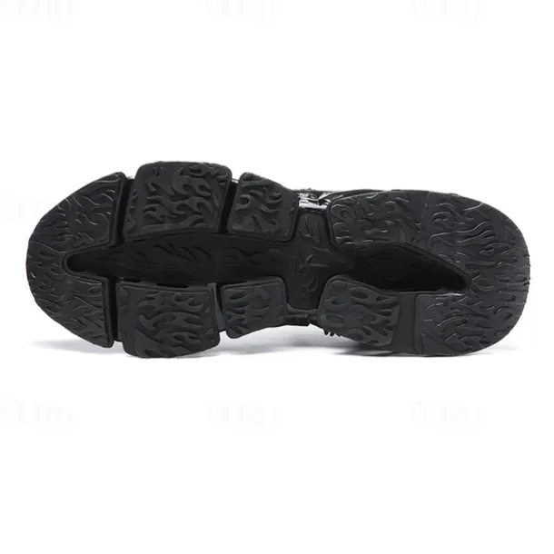 Men's Dragon-Themed Lightweight Athletic Sneakers – Unique Sculpted Sole Design, Breathable and Comfortable Running Shoes for Sports and Street Style