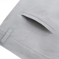 Men's Dress Pants Linen Pants Trousers Summer Pants Buttons Front Pocket Straight Leg Plain Comfort Breathable Casual Daily Holiday Fashion Basic Black White