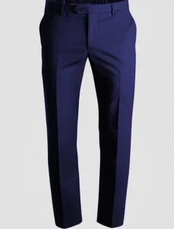 Men's Dress Pants Long Solid Color Micro-elastic Regular Fit Black Red Burgundy 2023