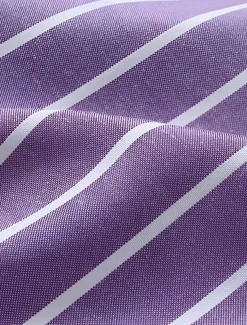 Men's Dress Pants Trousers Chinos Buttons Pocket Stripe Comfort Formal Party Work Fashion Classic Style Pink Blue Micro-elastic