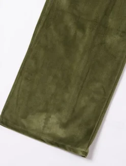 Men's Dress Pants Trousers Suit Pants Velvet Pants Pocket Plain Comfort Breathable Outdoor Daily Going out Fashion Casual Red Blue