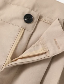 Men's Dress Pants Trousers Slacks Summer Pants Casual Pants Front Pocket Straight Leg Plain Comfort Wedding Business Casual Fashion Classic Black Navy Blue Micro-elastic