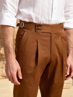 Men's Dress Pants Trousers Suit Pants Gurkha Pants Pocket Plain Comfort Breathable Outdoor Daily Going out Fashion Casual Slim Black White