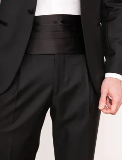 Men's Dress Pants Trousers Suit Pants Gurkha Pants Pocket Plain Comfort Breathable Outdoor Daily Going out Fashion Casual Slim Black White