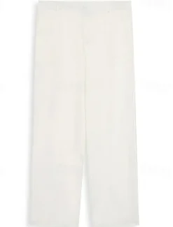 Men's Dress Pants Trousers Baggy Pants Suit Pants Pocket Straight Leg Plain Comfort Soft Full Length Formal Business Daily Fashion Streetwear Black White