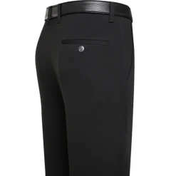 Men's Dress Pants Trousers Slacks Flat Front Pants Suit Pants Straight Leg Geometry Stretch No-Iron Formal Wedding Business Classic Style Casual Black Royal Blue High Waist Stretchy